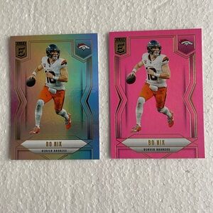 2025 Panini Donruss Elite Bo Nix cards